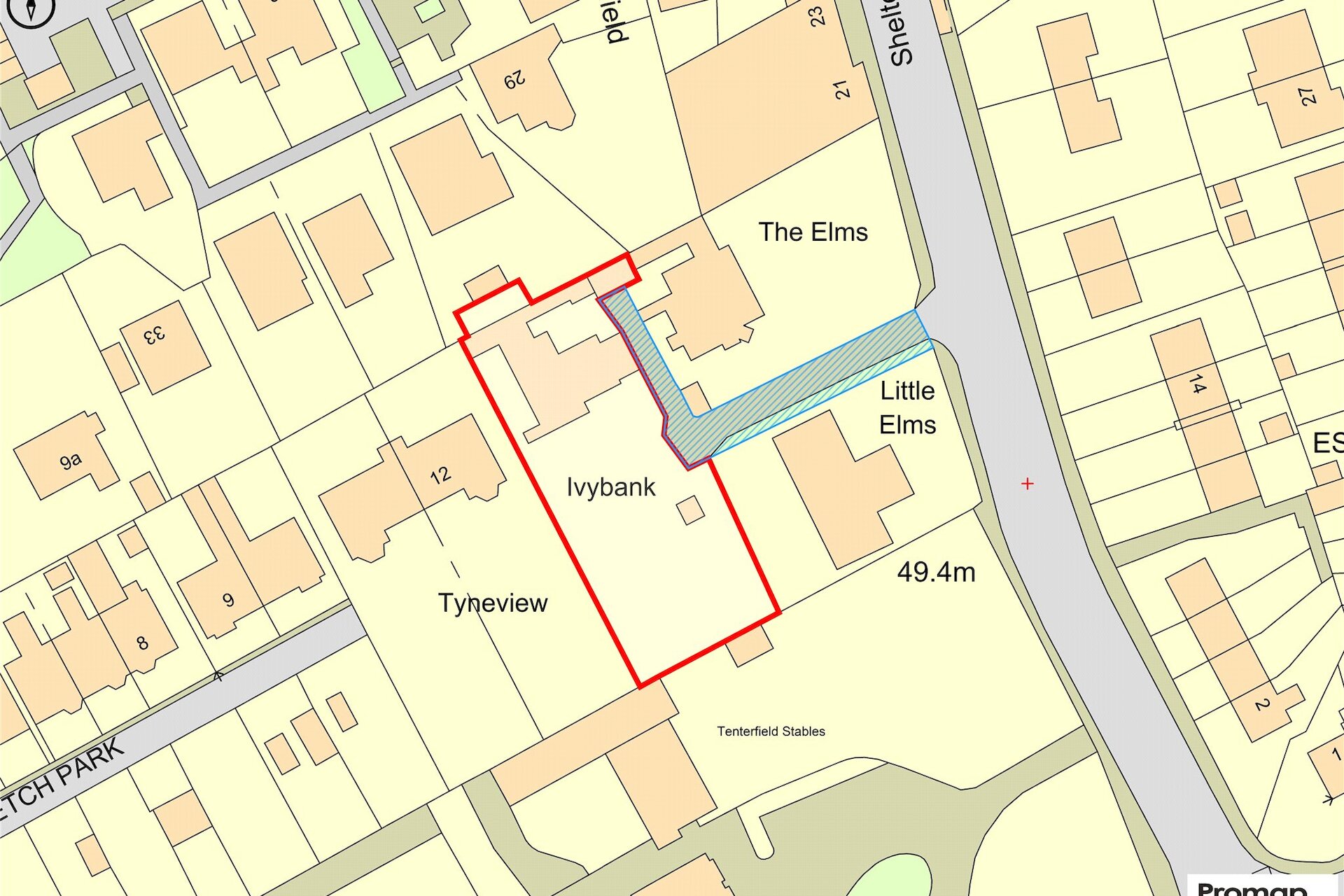 Sale Plan Ivy Bank, Dunbar Road, Haddington, East Lothian, EH41 3PN - Picture #37